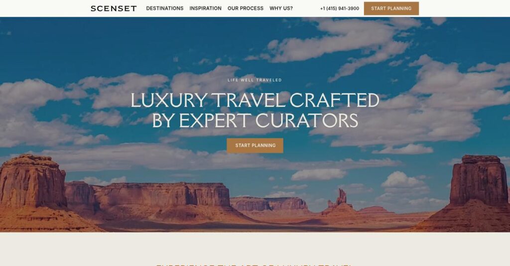 Scenset Homepage