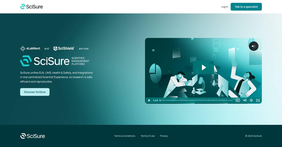 Sci Sure Homepage