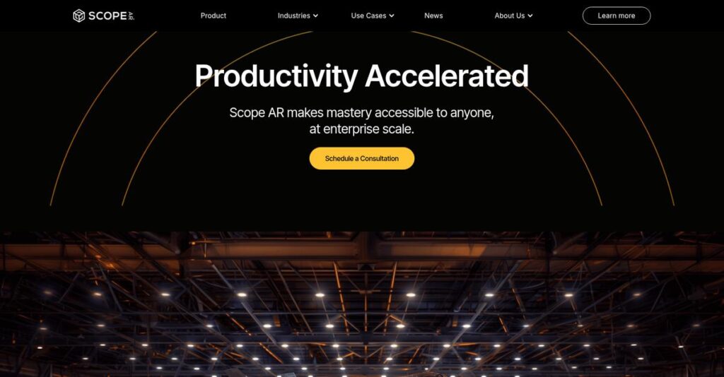 Scope AR Homepage