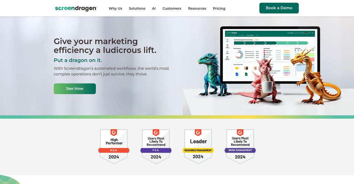 Screendragon Homepage