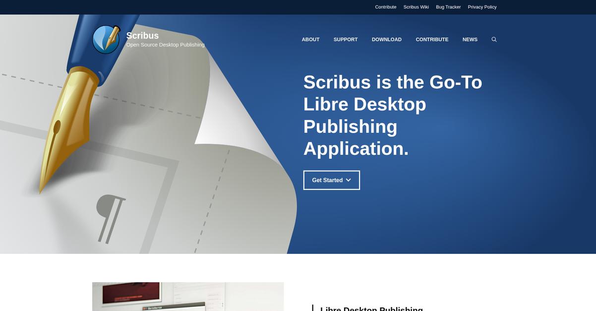 Scribus Homepage