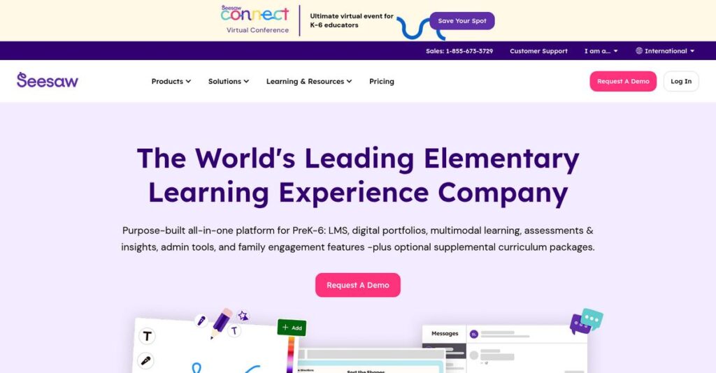 Seesaw Homepage