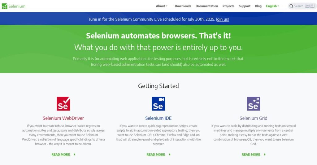 Selenium Homepage