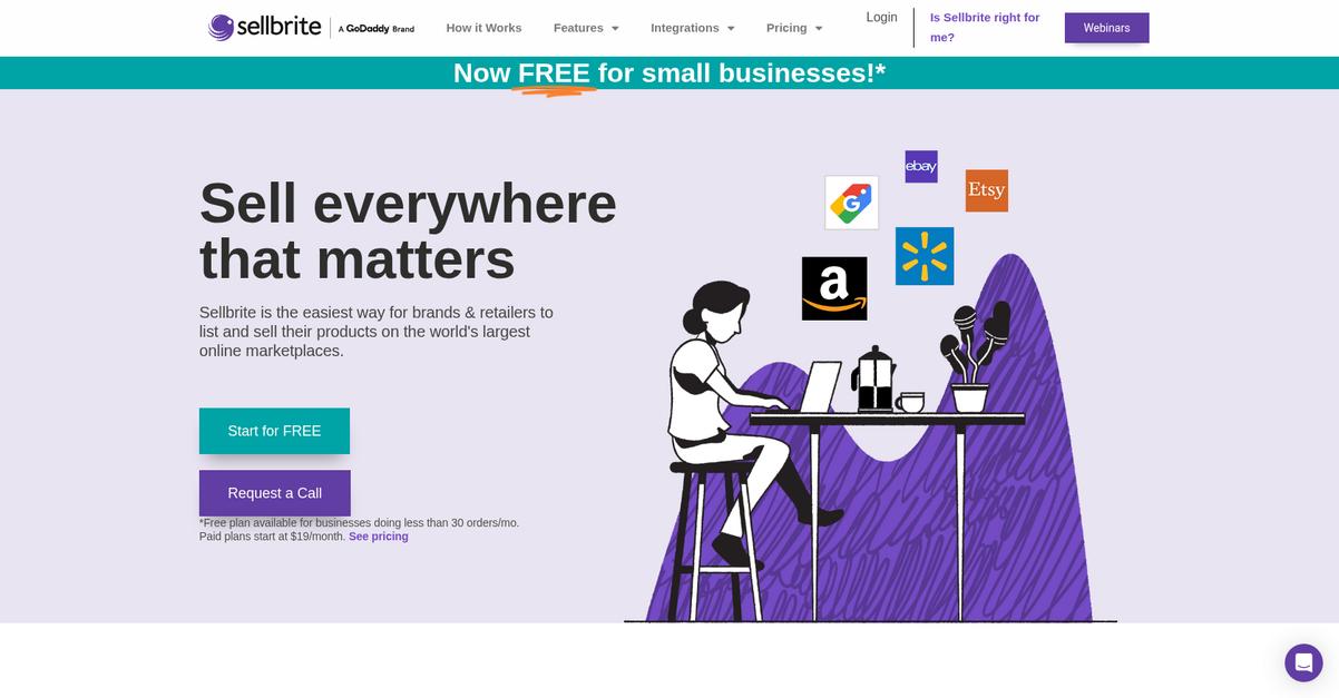 Sellbrite Homepage