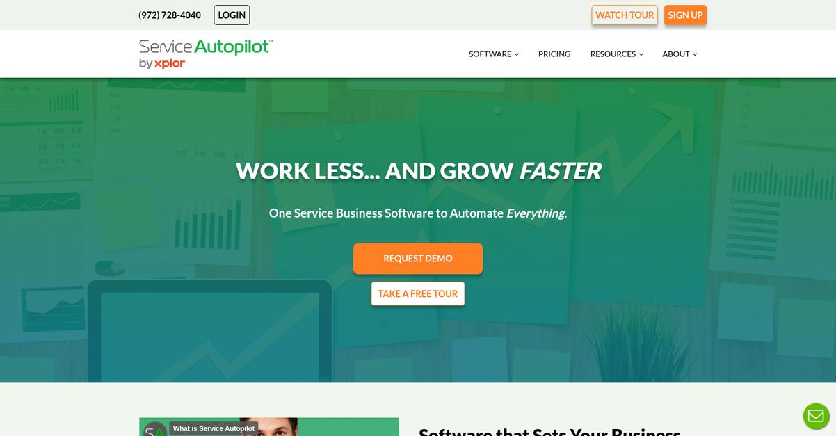Service Autopilot Homepage