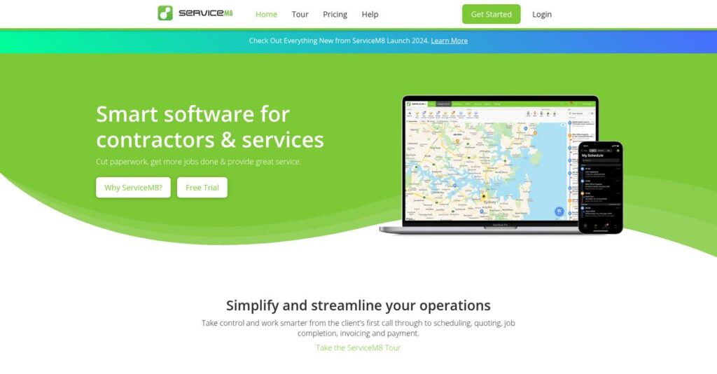 ServiceM8 Homepage