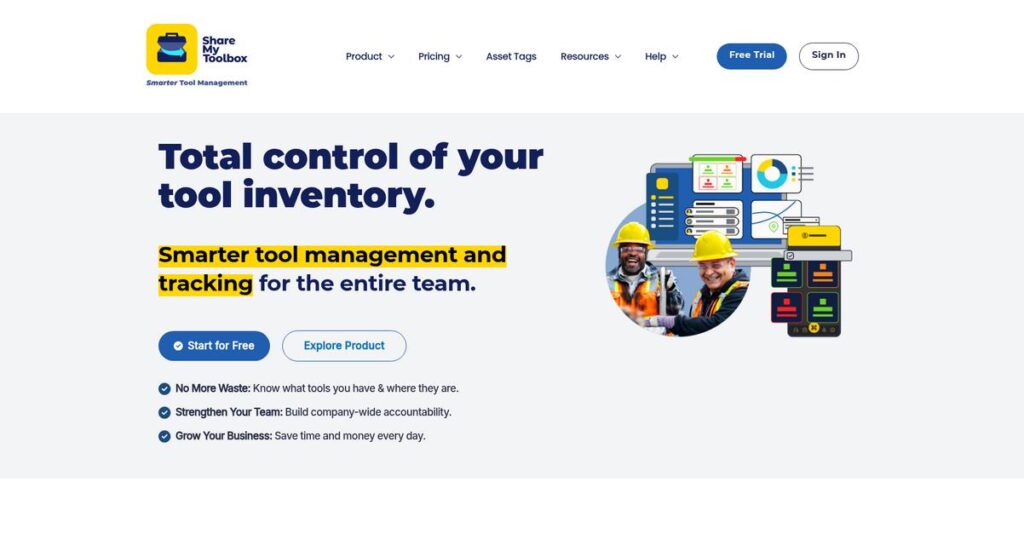 ShareMyToolbox Homepage