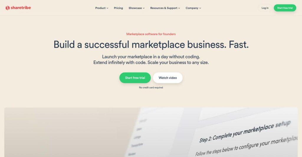 Sharetribe Homepage