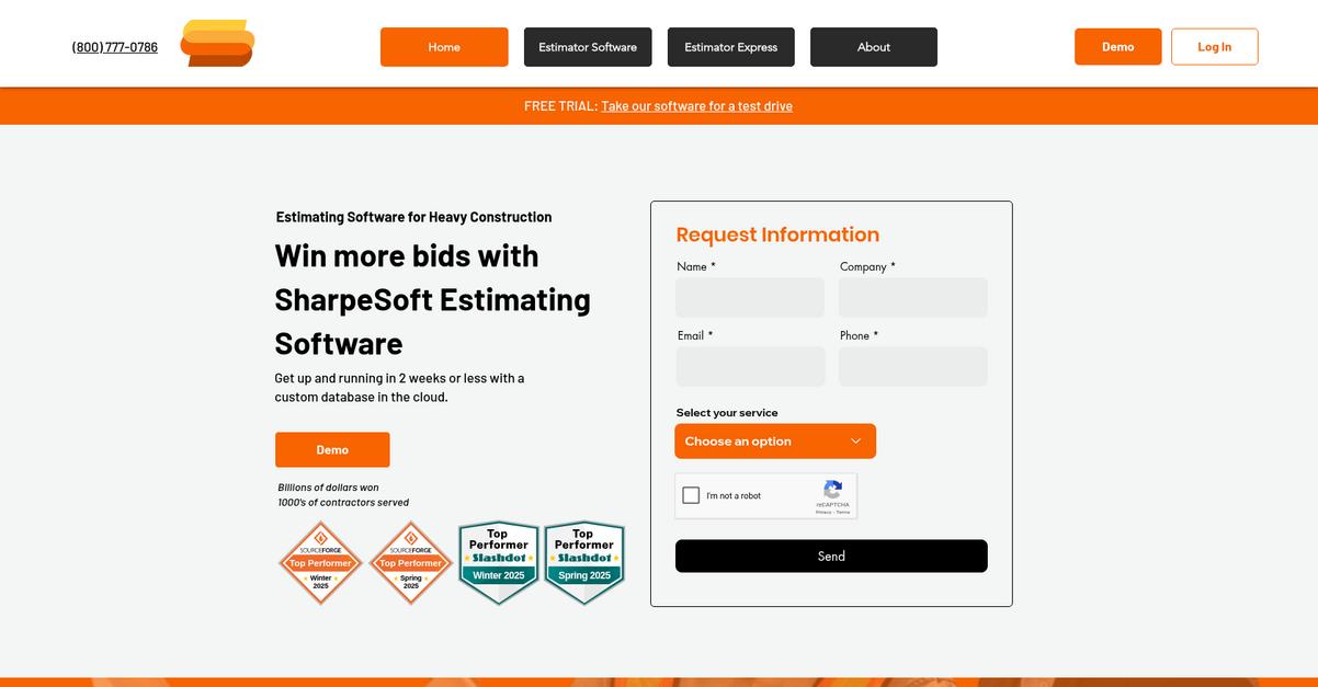 Sharpe Soft Homepage