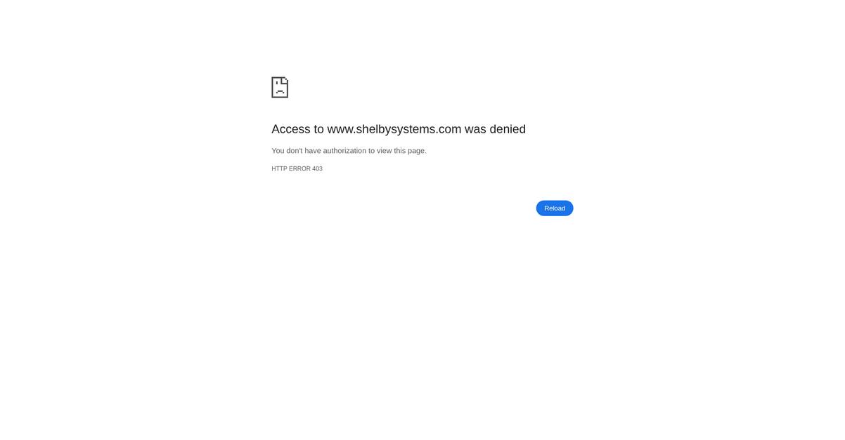 Shelby Systems Homepage