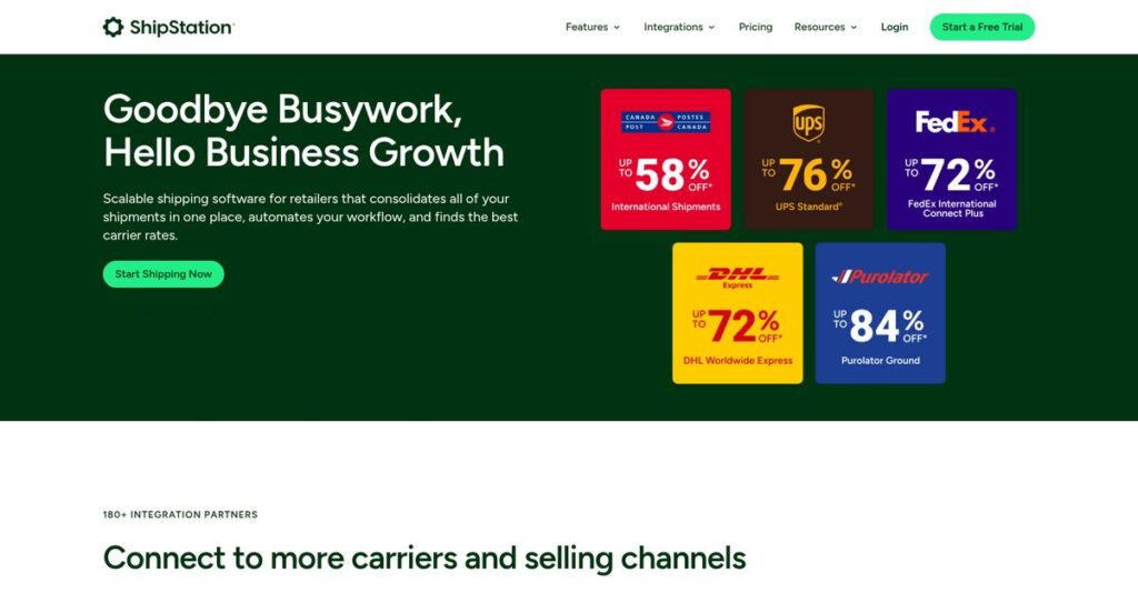 ShipStation Homepage
