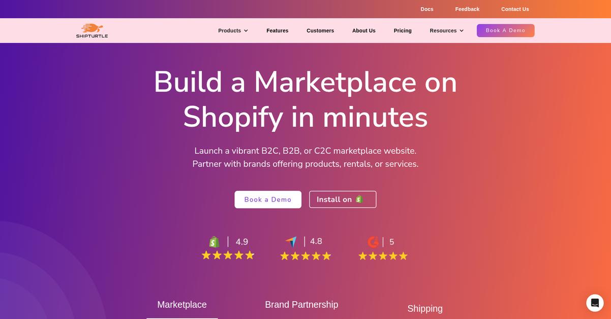 Shipturtle Homepage
