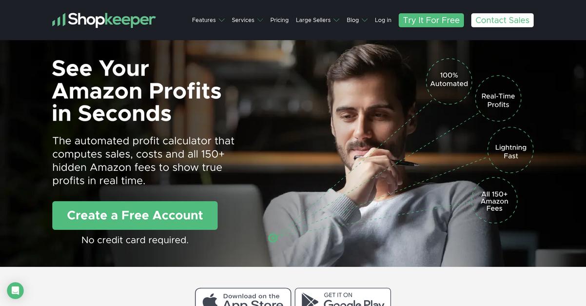 Shop Keeper Homepage