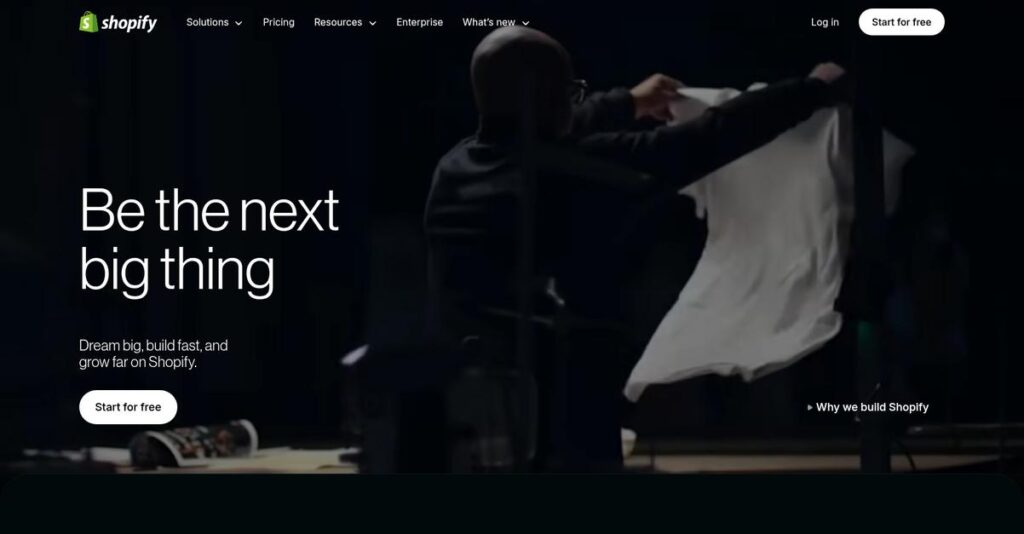 Shopify Homepage