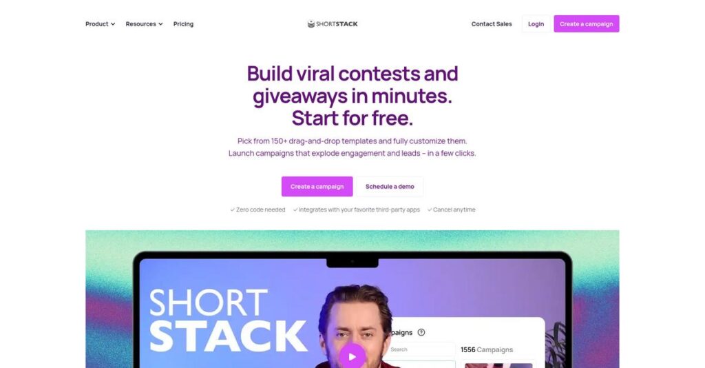 ShortStack Homepage