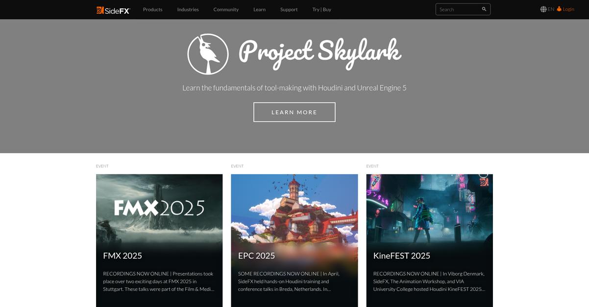 Side Fx Homepage