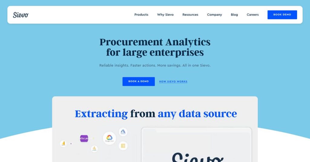 Sievo Homepage