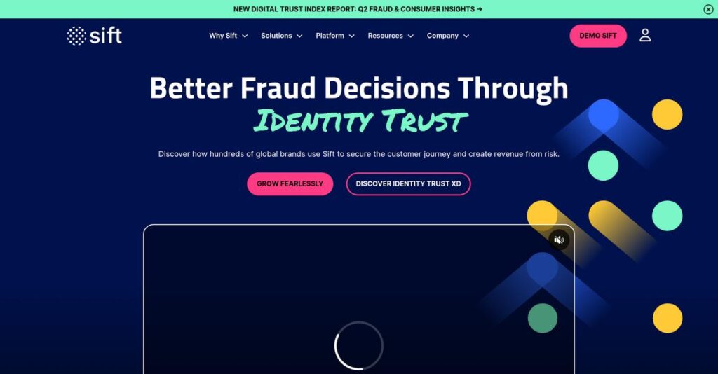 Sift Homepage