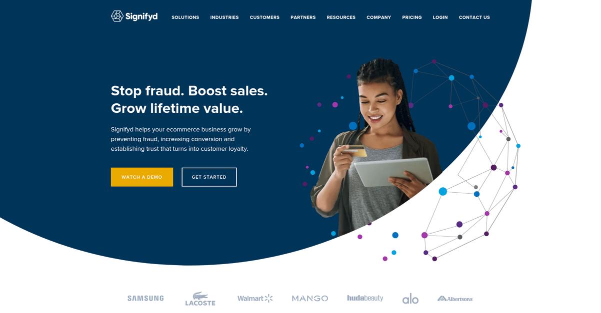 Signifyd Homepage