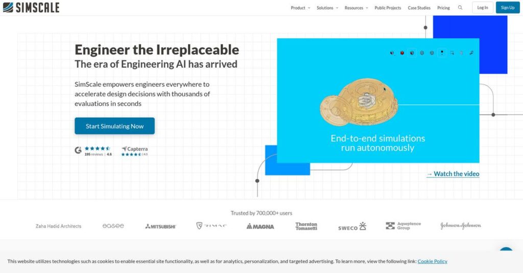 SimScale Homepage