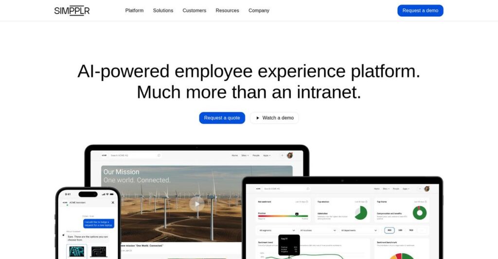 Simpplr Homepage