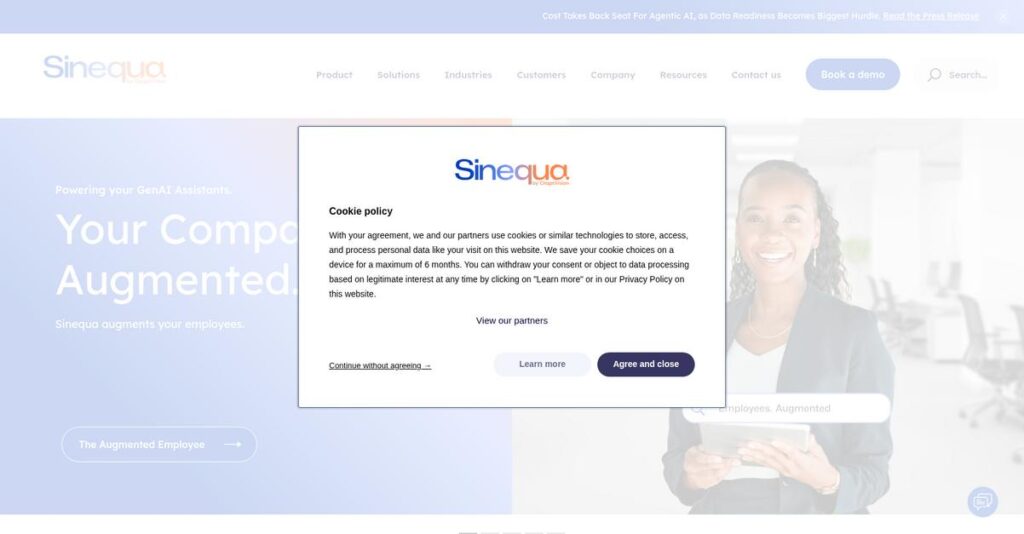 Sinequa Homepage