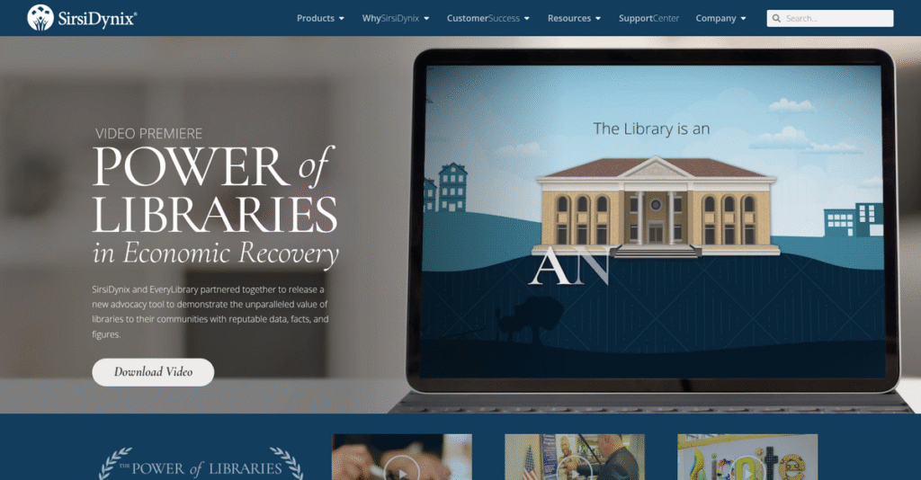 SirsiDynix Homepage