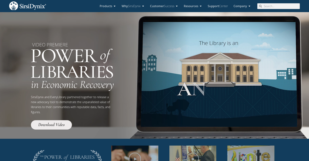 Sirsi Dynix Homepage