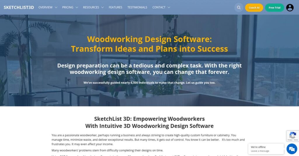 SketchList3D Homepage