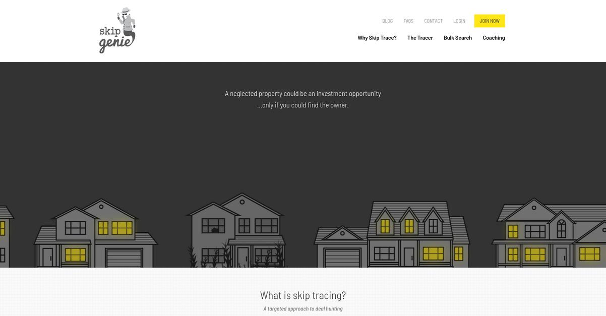 Skip Genie Homepage