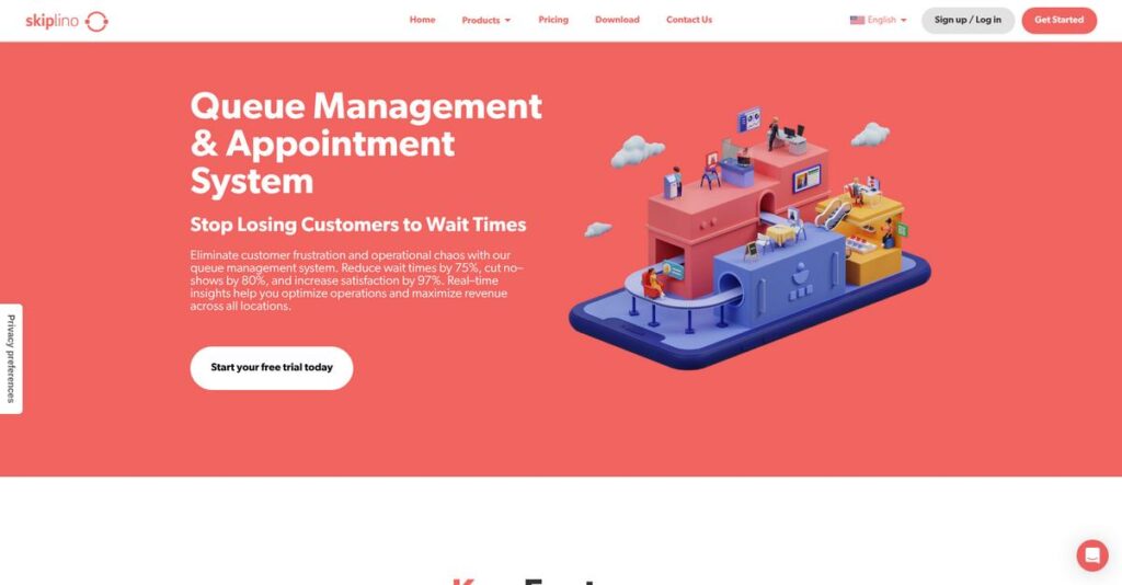 Skiplino Homepage
