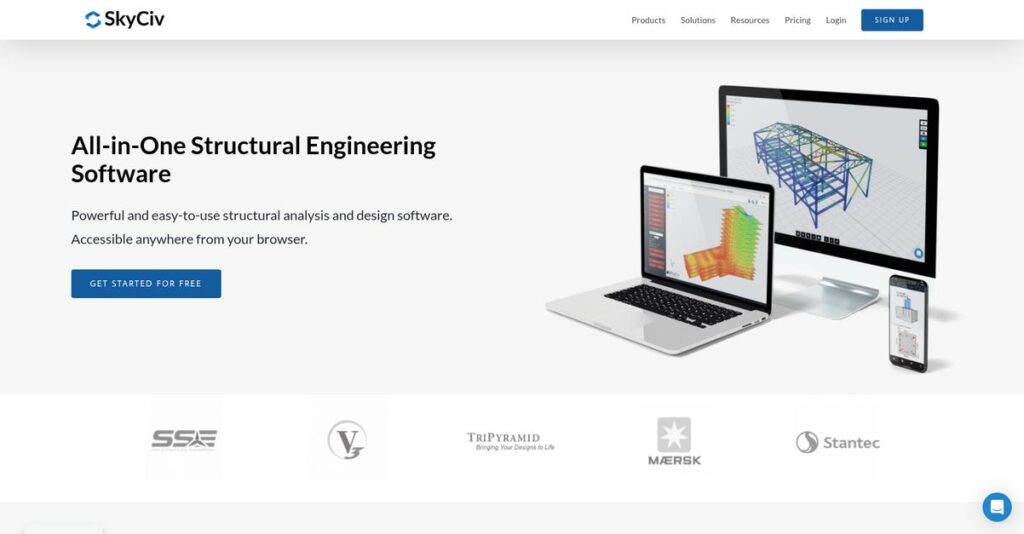 SkyCiv Homepage
