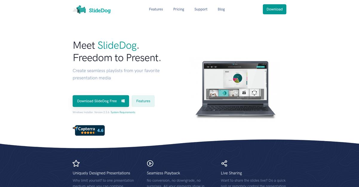 Slide Dog Homepage