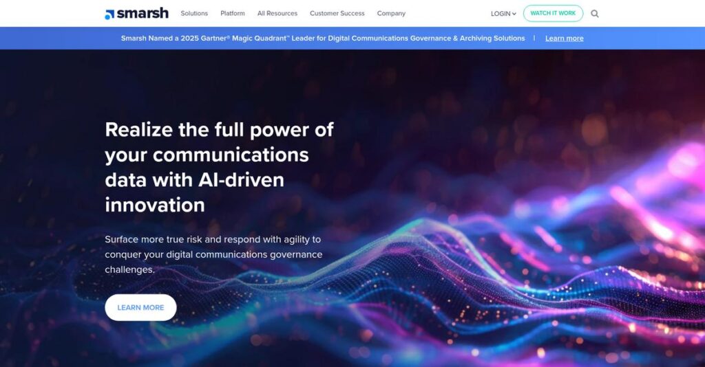 Smarsh Homepage