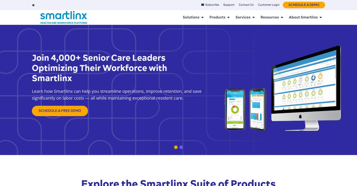 Smartlinx Homepage