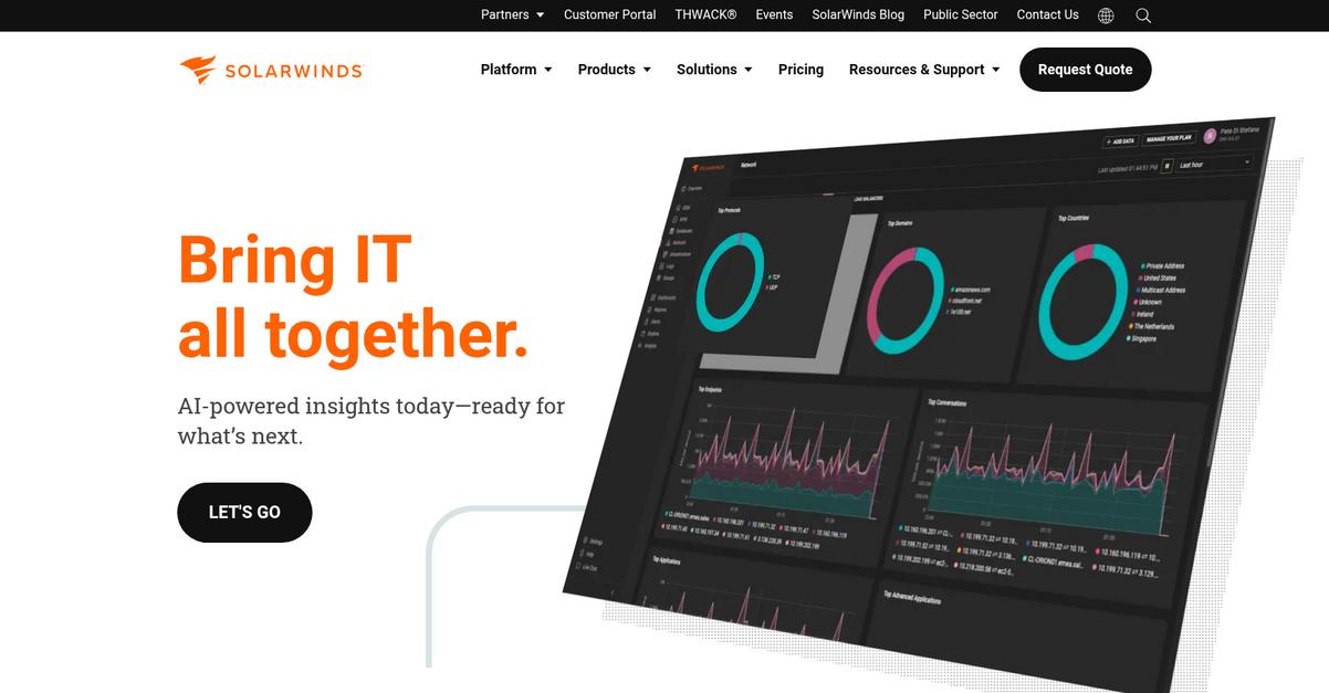 Solar Winds Homepage