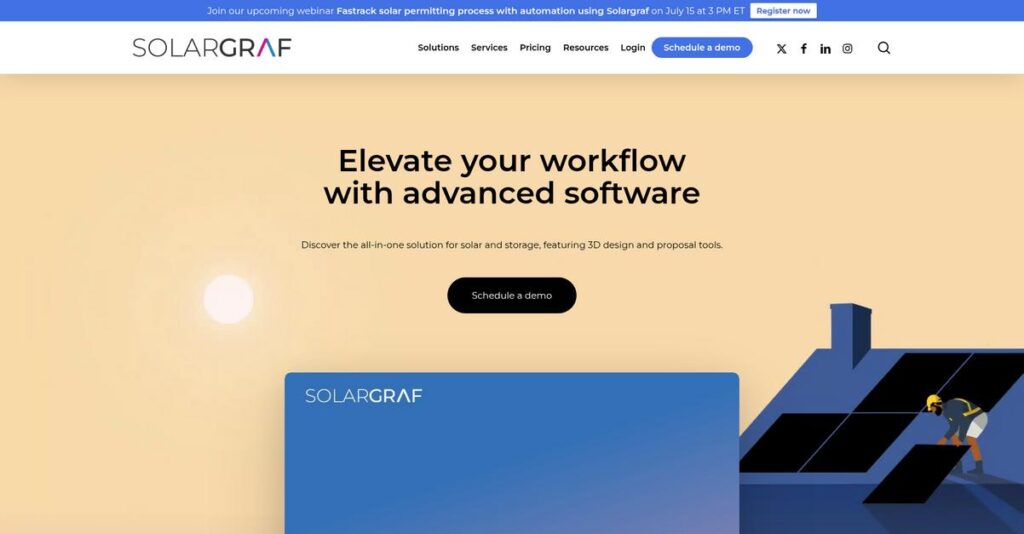 Solargraf Homepage