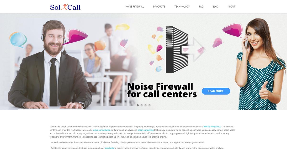 Soli Call Homepage