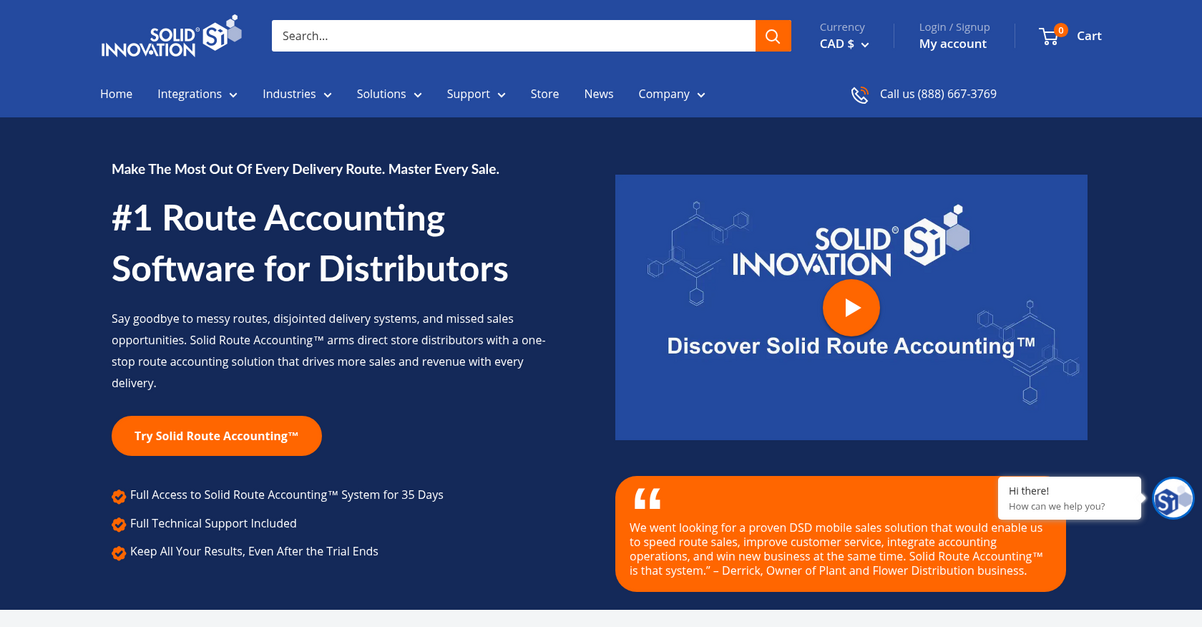 Solid Innovation Homepage