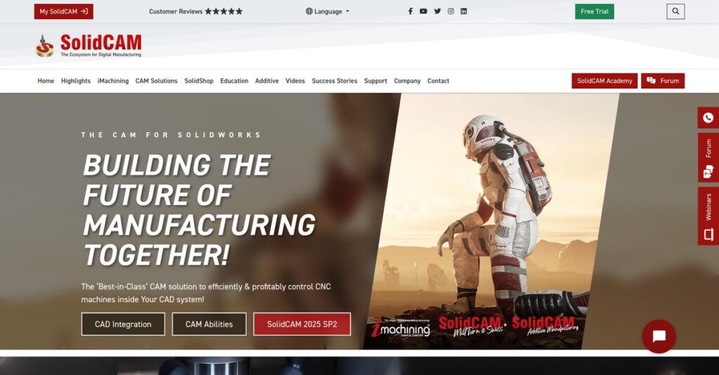 SolidCAM Homepage