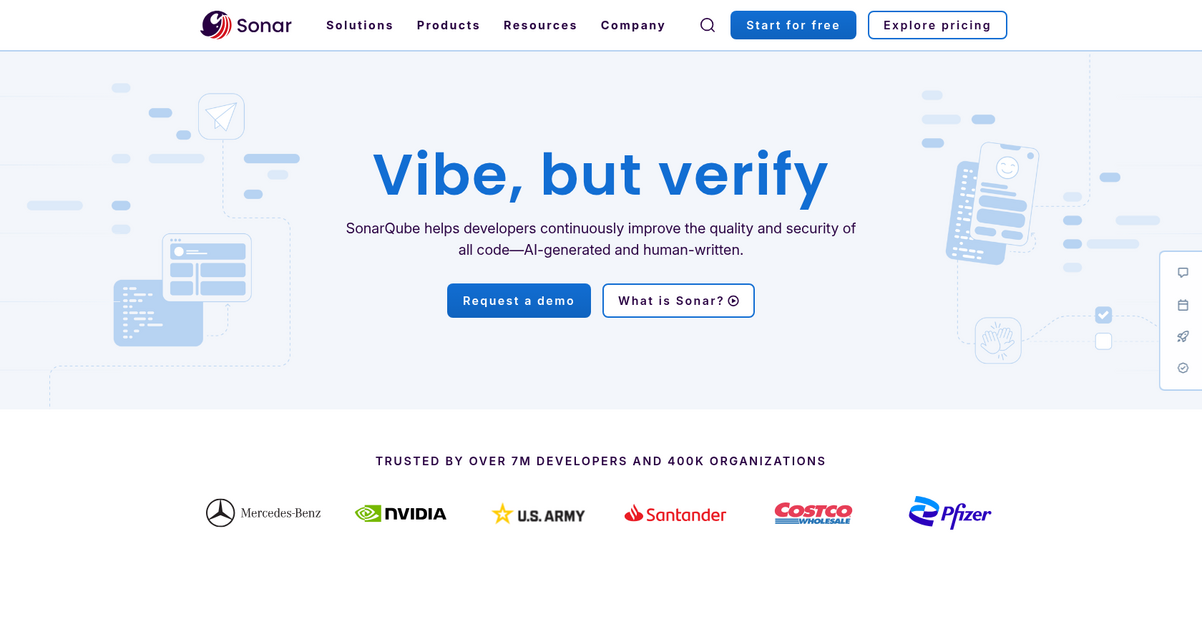 Sonar Source Homepage