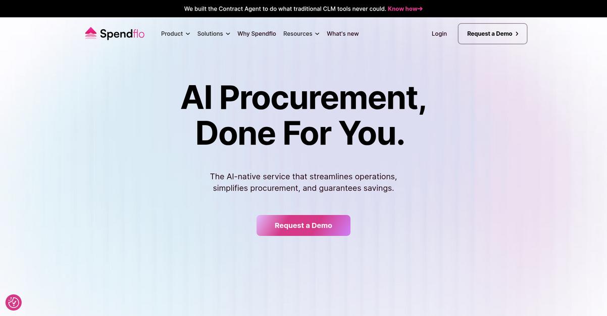 Spendflo Homepage