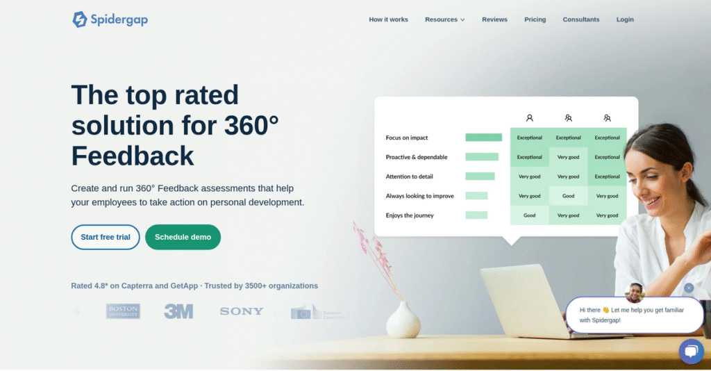 Spidergap Homepage
