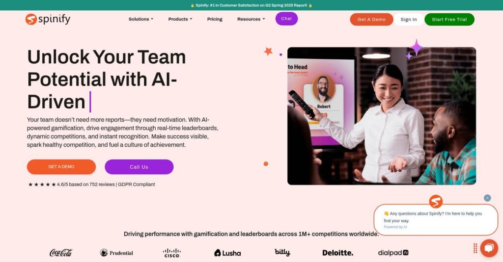 Spinify Homepage