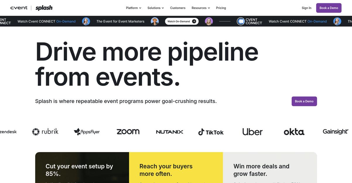 Splash That Homepage