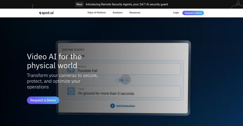 Spot AI Homepage