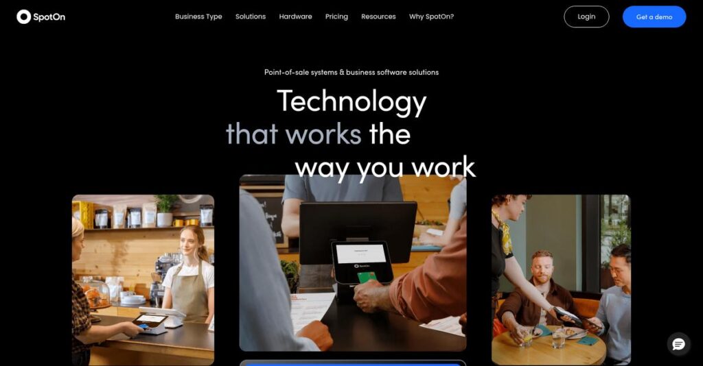 SpotOn Homepage