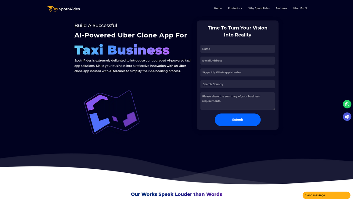Spotn Rides Homepage