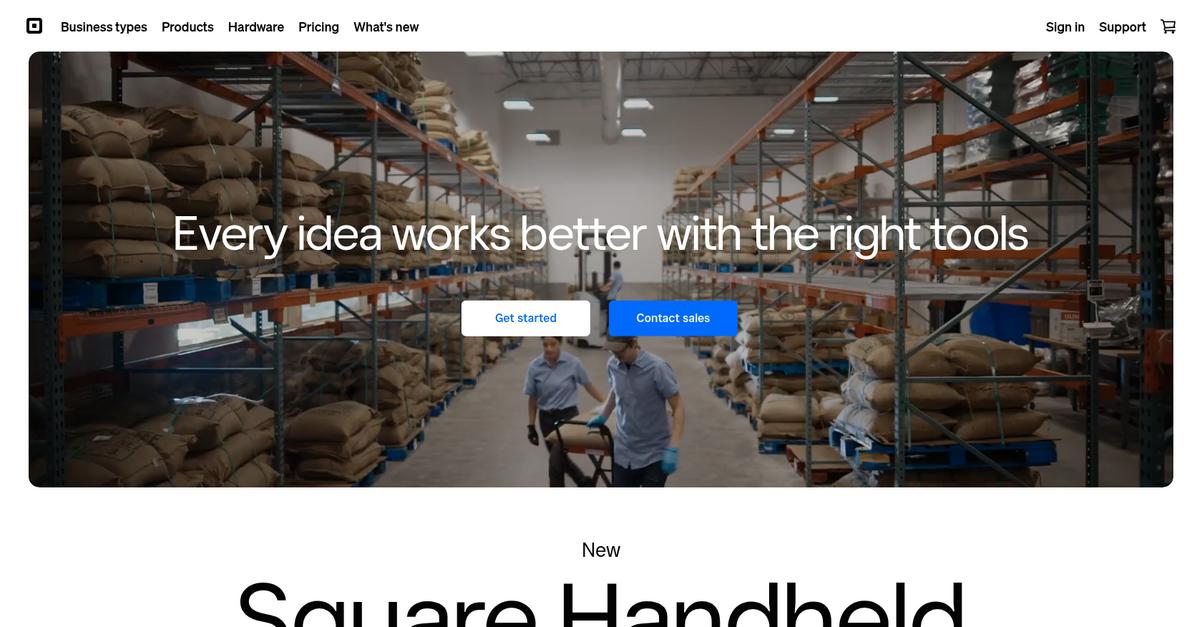 Square Homepage 2