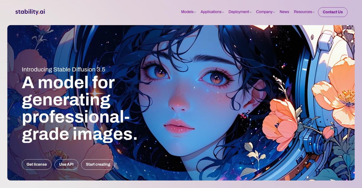 Stability Ai Homepage